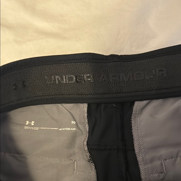 Under Armour Men's Black Golf Shorts - Picture 2 of 3